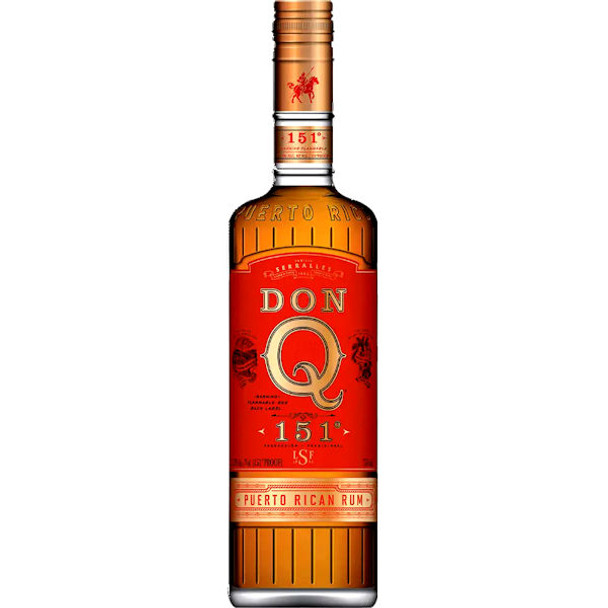 Don Q 151 Puerto Rican Rum 750ml NapaCabs Fine Wine & Spirits