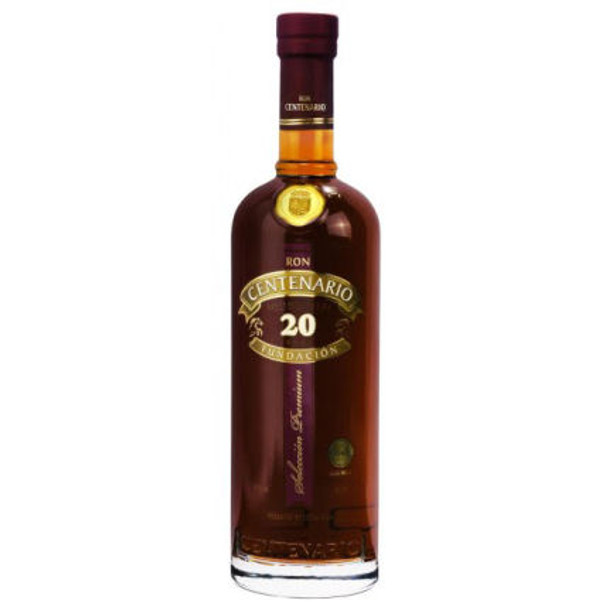 Ron Centenario Fundacion XX Anos Costa Rican Rum 750ml