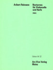 Reimann: Nocturnos fur Violoncello und Harfe