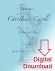 Burton:  Christmas Carols for Guitar & Harp Vol. 2 (Digital Download)