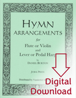 Burton: Hymn Arrangements for Flute or Violin and Harp (Digital Download)