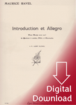 Ravel: Introduction and Allegro (Harp and Piano Reduction) Lyra Edition (Digital Download) Ravel: Introduction and Allegro (Harp and Piano Reduction) Lyra Edition (Digital Download)