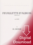 Renie/Grandjany: Feuillets d'Album (Digital Download)