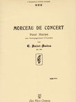 Saint-Saens: Morceau de Concert  (Harp Part) (Digital Download)