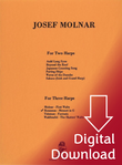 Rousseau/Molnar: Menuet in G for three harps (Digital Download) Rousseau/Molnar: Menuet in G for three harps (Digital Download)