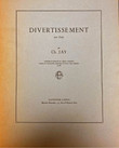 Jay: Divertissement (Harp Solo) - Oversize 13.5"X11"