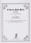 Franck: O Lord Most Holy (Panis Angelicus) for voice, organ, cello (or violin) and harp (Digital Download) Franck: O Lord Most Holy (Panis Angelicus) for voice, organ, cello (or violin) and harp (Digital Download)