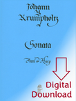 Krumpholtz: Sonata for Flute & Harp (Digital Download) Krumpholtz: Sonata for Flute & Harp (Digital Download)