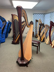 Preowned Style 30 Mahogany Pedal Harp SN23149 year 2023