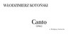 USED Kotonaki: Canto (1961) (Score Only)