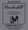 Vanderbilt Tarnish-Resistant 6th octave G