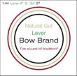 Lever Gut, 4th Octave G Lever Gut, 4th Octave G