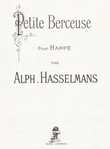 Hasselmans: Petite Berceuse Op. 11