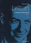 Britten: A Ceremony of Carols, Op. 28 (harp part)- 1 used copy in stock call to order at 50% off list