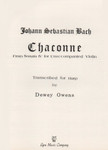 Bach/Owens: Chaconne