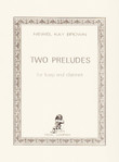 Brown, Newel Kay: Two Preludes for Harp and Clarinet