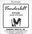Vanderbilt Nylon, 1st Octave Complete (9 strings)