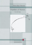 The Australian composer Elena Kats-Chernin wrote this playfully creepy work for an Australian harpist Marshall McGuire. She had "ghosts, glow worms, sparkles and all sorts of gestural images that would pop up, all in an ironic kind of way" when she thought of the title, Chamber or Horrors.
This piece is based on two main themes--one is a slightly abstract melody and the other is a progression of 13 chords starting in a minor. This piece is based on two main themes--one is a slightly abstract melody and the other is a progression of 13 chords starting in a minor. The light creepiness of the harmonies, which undergo various stages of development, are mostly in composer’s attempt of explore the rich color of the sound of the harp.

It is a great theatrical piece to play for a Halloween concert or when you need a little black humor for your recital!