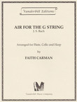 Bach JS/Carman: Air for the G String (fl/vc/hp) (Digital Download) Bach JS/Carman: Air for the G String (fl/vc/hp) (Digital Download)
