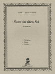 Gillmann: Suite im alten Stil (Harp Solo)