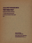 Brettingham Smith: Two Times Past - 2 pieces for flute and harp (Score)