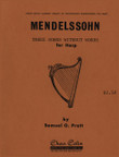 Mendelssohn/Pratt: Three Songs Without Words