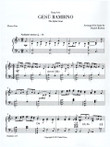 Yon/Burton: Gesu Bambino for Solo Harp (Digital Download)
