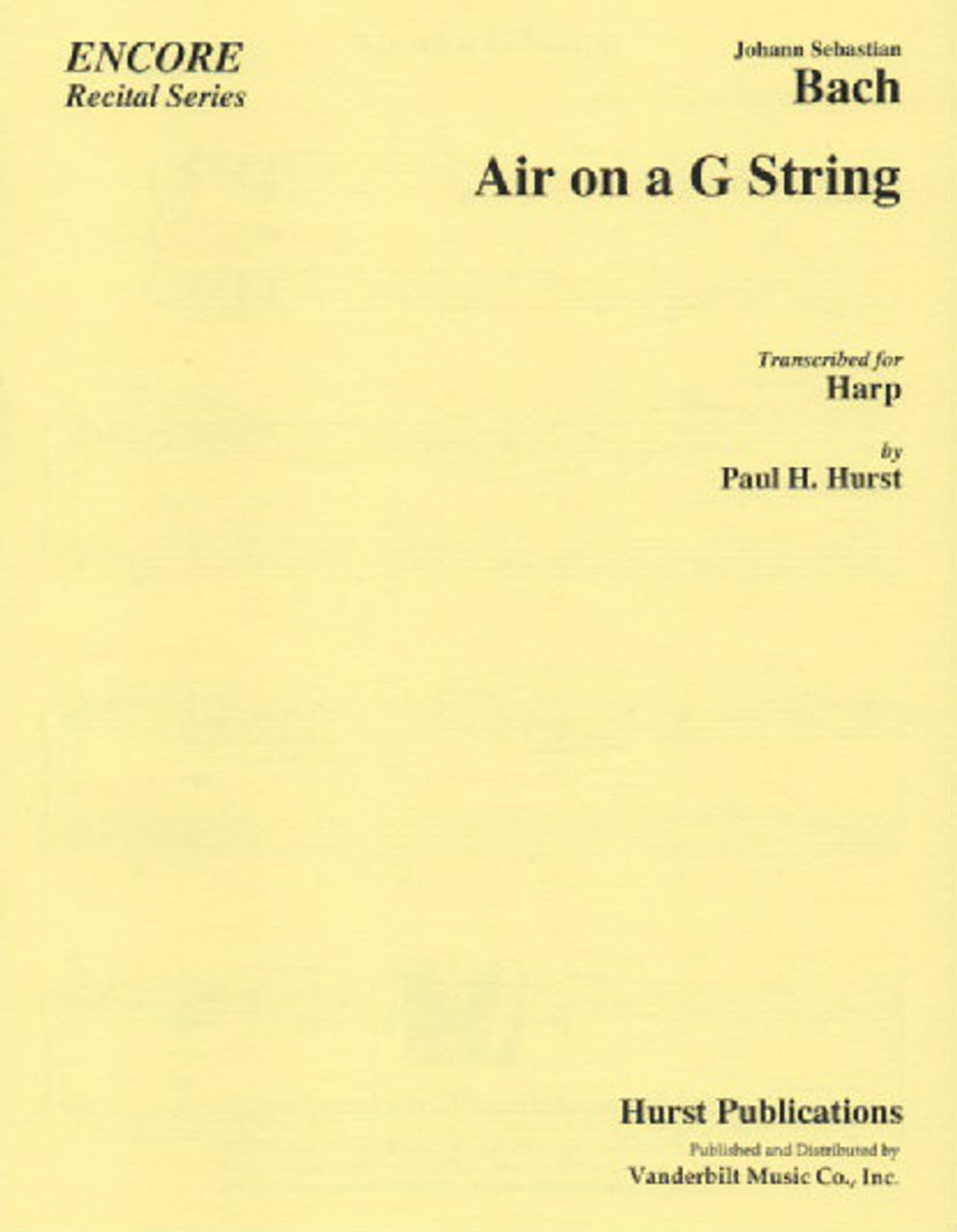 Air On The G String by Johann Sebastian Bach - Solo Guitar