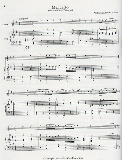 Brock Frivolous Music for Flute/Lever Harp Vol. 1 Vanderbilt Music