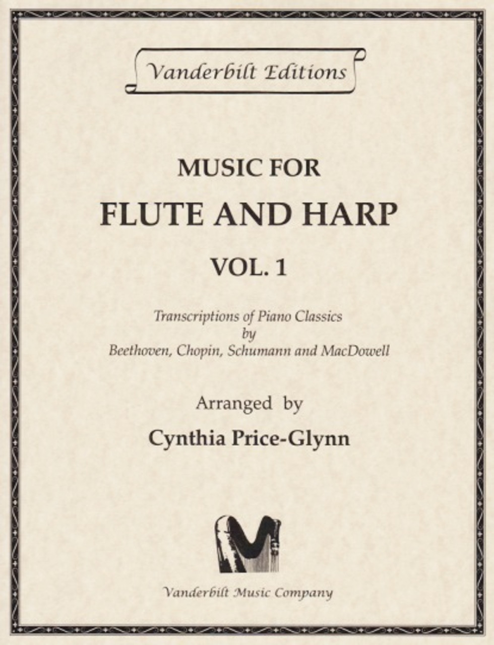 Price-Glynn: Music for Flute and Harp, Vol. 1 - Vanderbilt Music Company