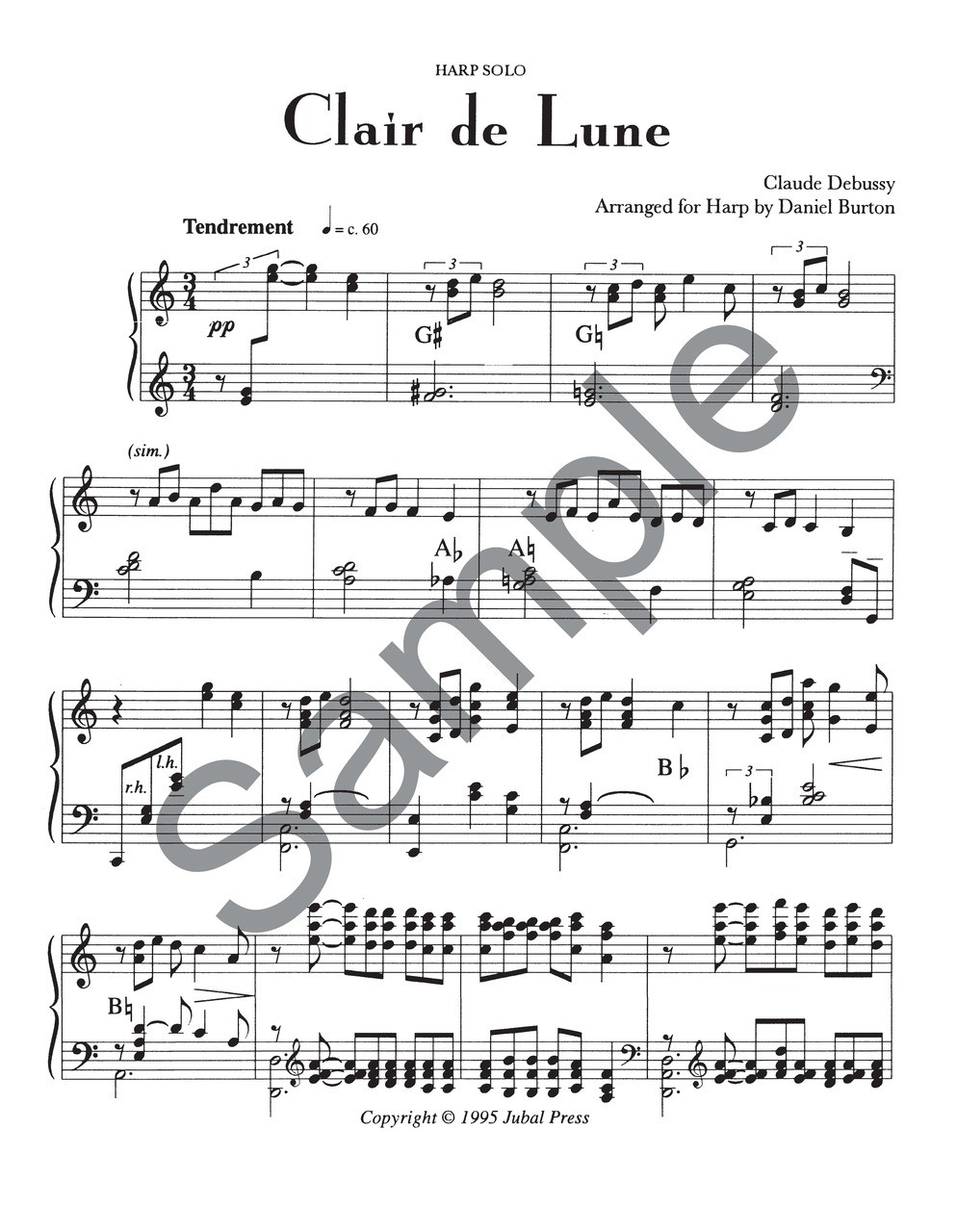Debussy/Burton: Clair de Lune (Digital Download) - Vanderbilt