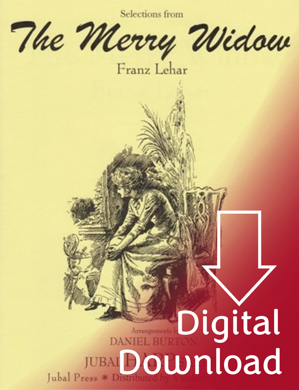 Lehar/Burton: Selections from The Merry Widow (Digital Download
