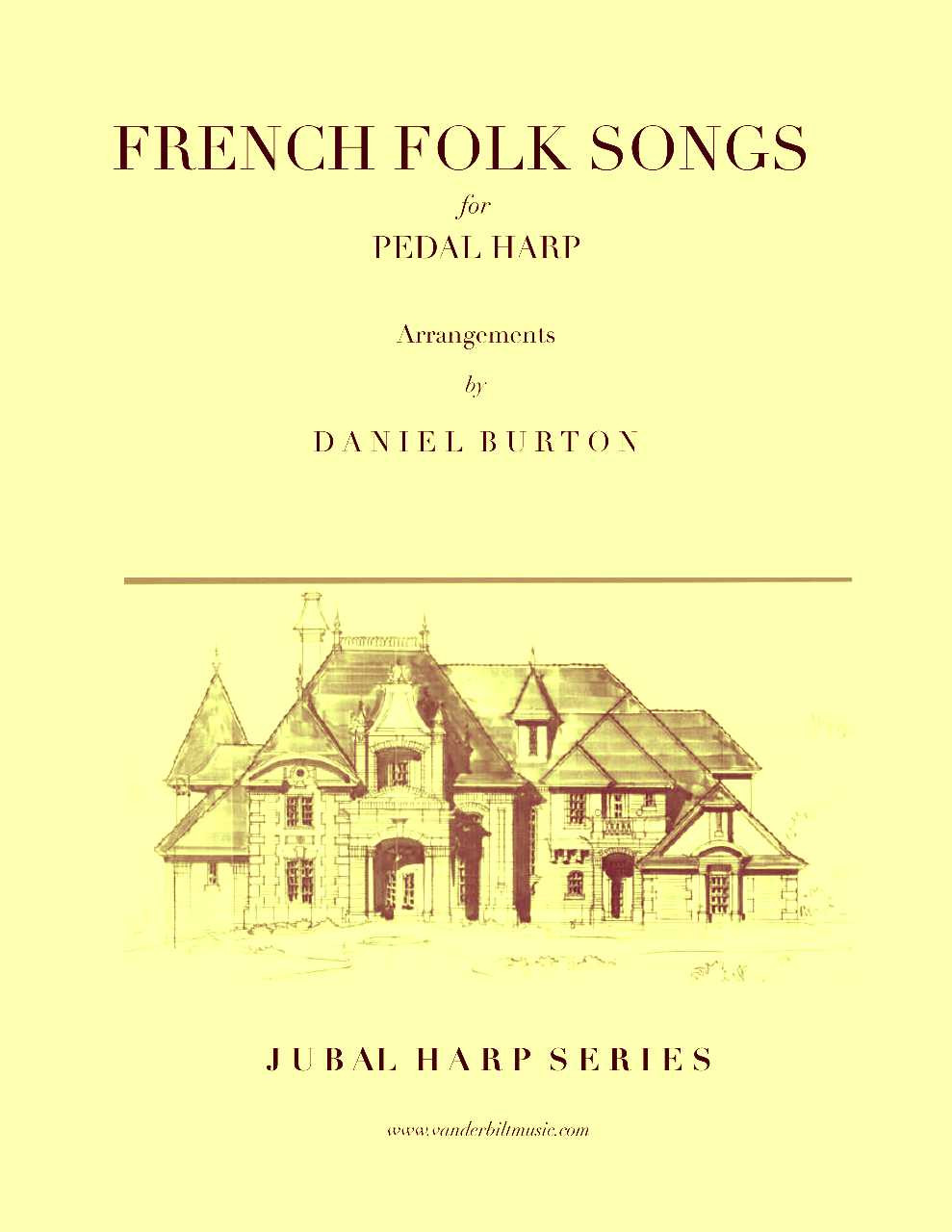 Burton French Folk Songs for Pedal Harp Digital Download