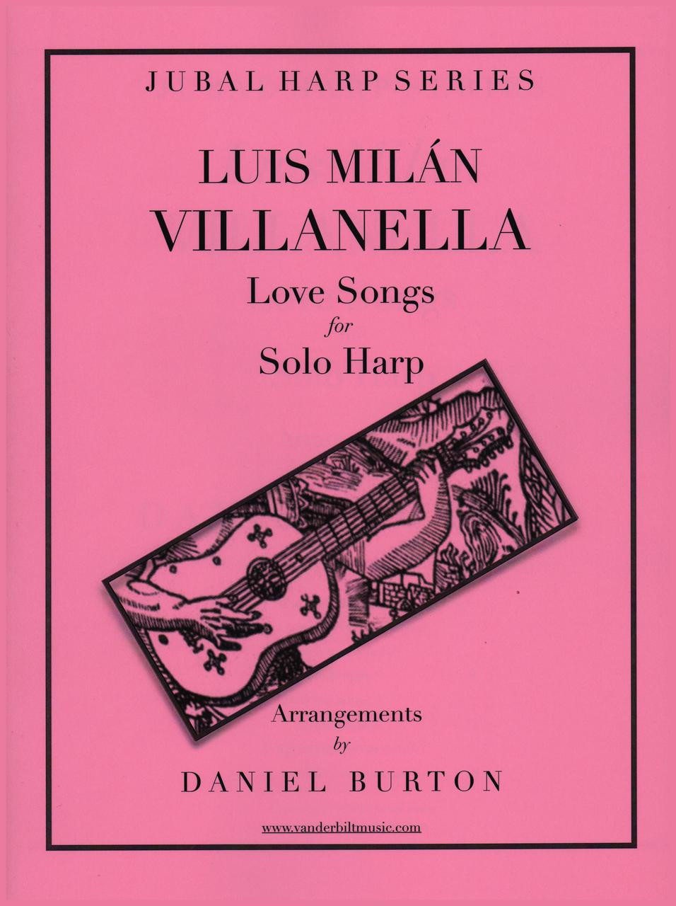 Milan Burton Villanella Love Songs for Solo Harp