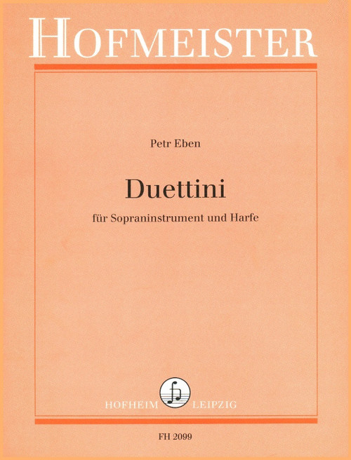 Eben: Duettini fur Sopraninstrument und Harfe