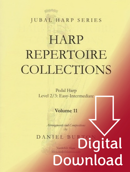 Burton: Harp Repertoire Collections Vol. 11 (Digital Download) Burton: Harp Repertoire Collections Vol. 11 (Digital Download)