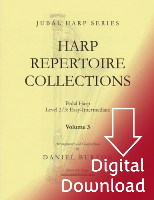 Burton: Harp Repertoire Collections Vol. 3 (Digital Download) Burton: Harp Repertoire Collections Vol. 3 (Digital Download)