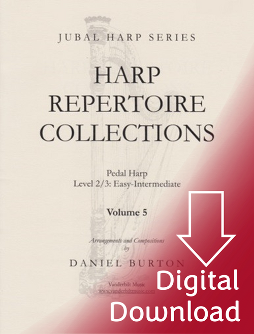 Burton: Harp Repertoire Collections Vol. 5 (Digital Download) Burton: Harp Repertoire Collections Vol. 5 (Digital Download)