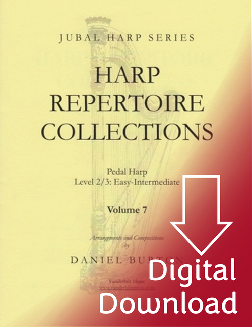 Burton: Harp Repertoire Collections Vol. 7 (Digital Download) Burton: Harp Repertoire Collections Vol. 7 (Digital Download)