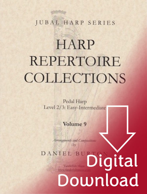 Burton: Harp Repertoire Collections Vol. 9 (Digital Download) Burton: Harp Repertoire Collections Vol. 9 (Digital Download)