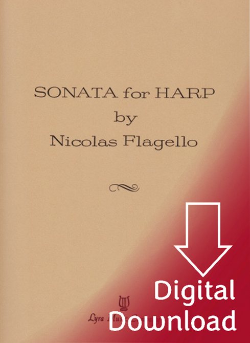 Flagello: Sonata for Harp (Digital Download)