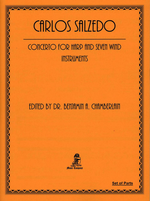 Salzedo: Concerto for Harp and Seven Wind Instruments (Set of Parts)