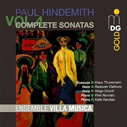 Hindemith: Complete Sonatas Vol. 4, Ensemble Villa Musica (CD)