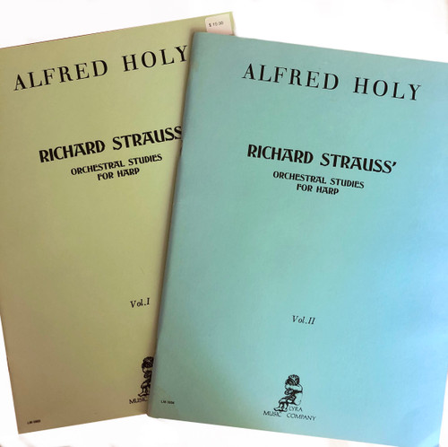 Holy: Strauss Orchestral Studies for Harp, Volumes 1 & 2 Holy: Strauss Orchestral Studies for Harp, Volumes 1 & 2