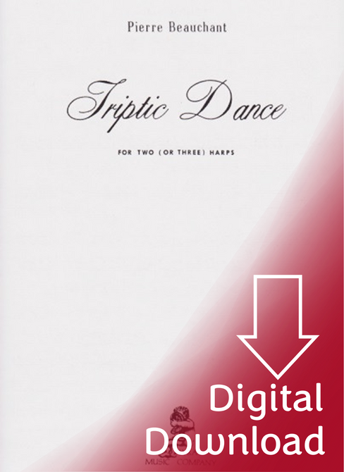 Beauchant/Salzedo: Triptic Dance (2 or More Harps) (Digital Download)