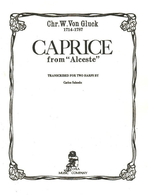 USED Gluck/Salzedo: Caprice from 'Alceste' (transcribed for two harps)