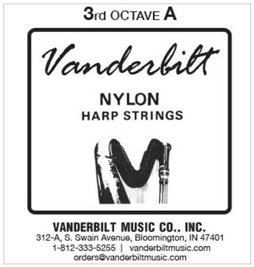 Vanderbilt Nylon, 3rd Octave A Vanderbilt Nylon, 3rd Octave A