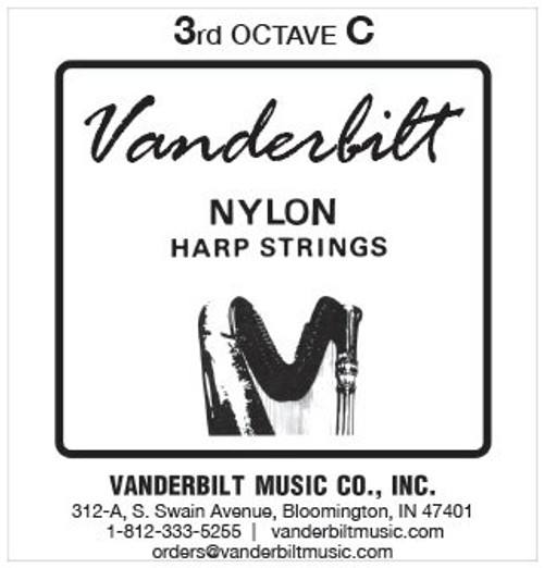 Vanderbilt Nylon, 3rd Octave C (Red)