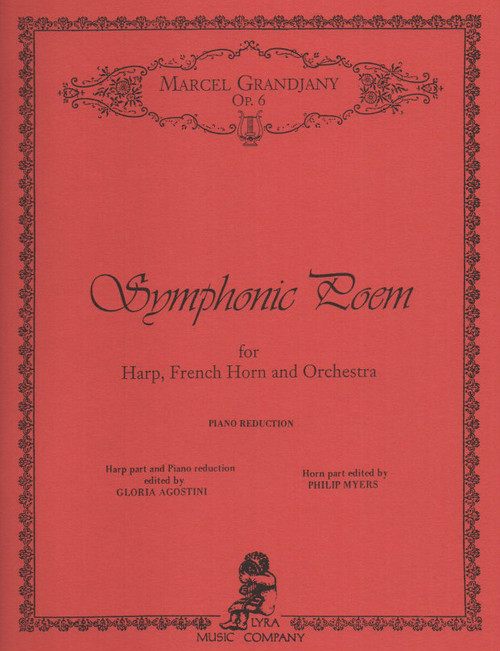 Grandjany, Marcel: Symphonic Poem for Harp, Horn & Cadenza (Piano Reduction)