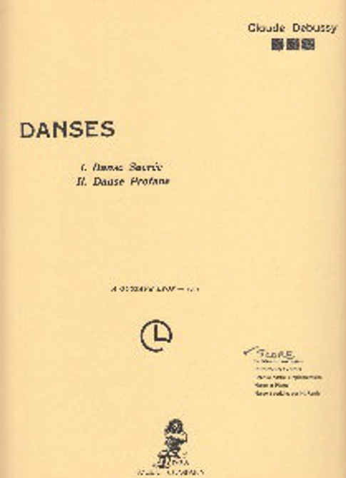 Debussy: Danses Sacred & Profane (full score) Debussy: Danses Sacred & Profane (full score)